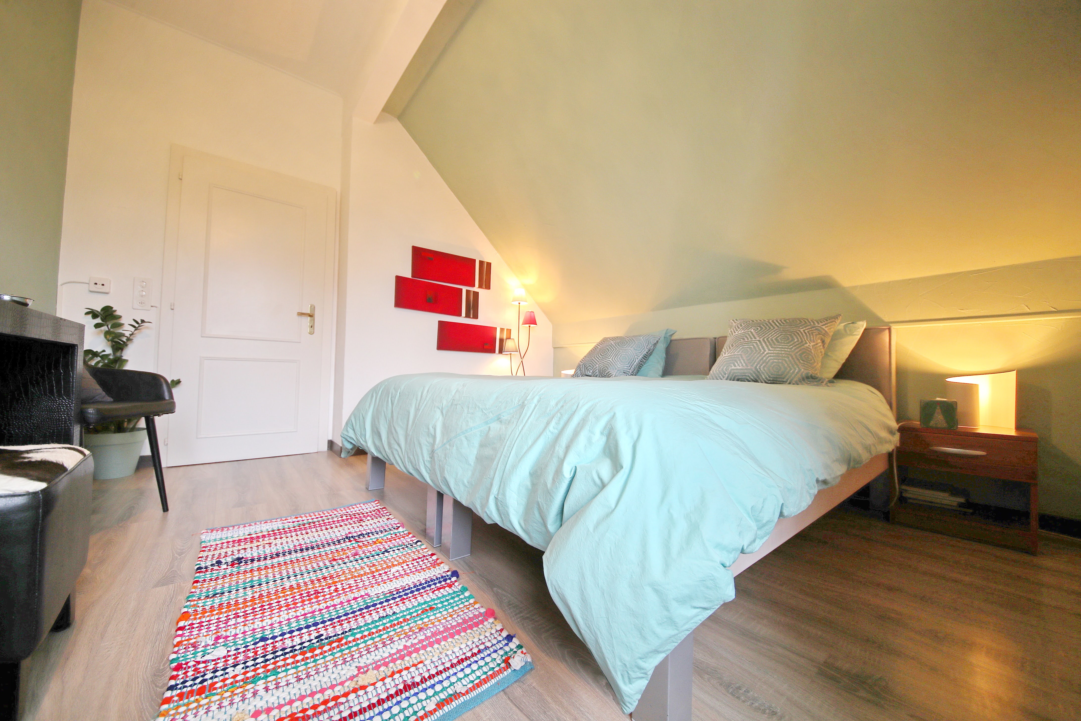 B&B | Corseaux Beach - Chambre 02 - Zimmer